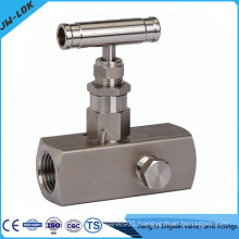 Stainless steel Swagelok type gauge valve